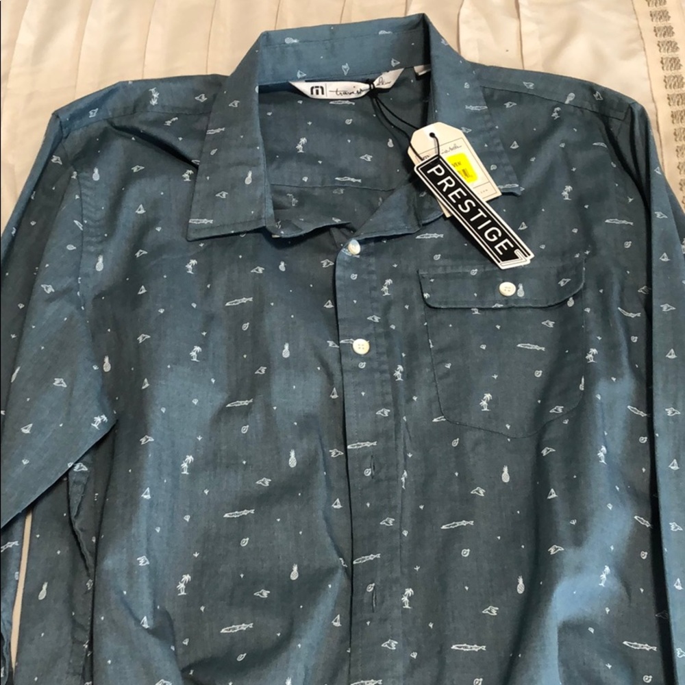 Travis Matthew button up shirt